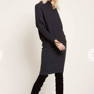 Mint Velvet Knitted Batwing Dress Size 10